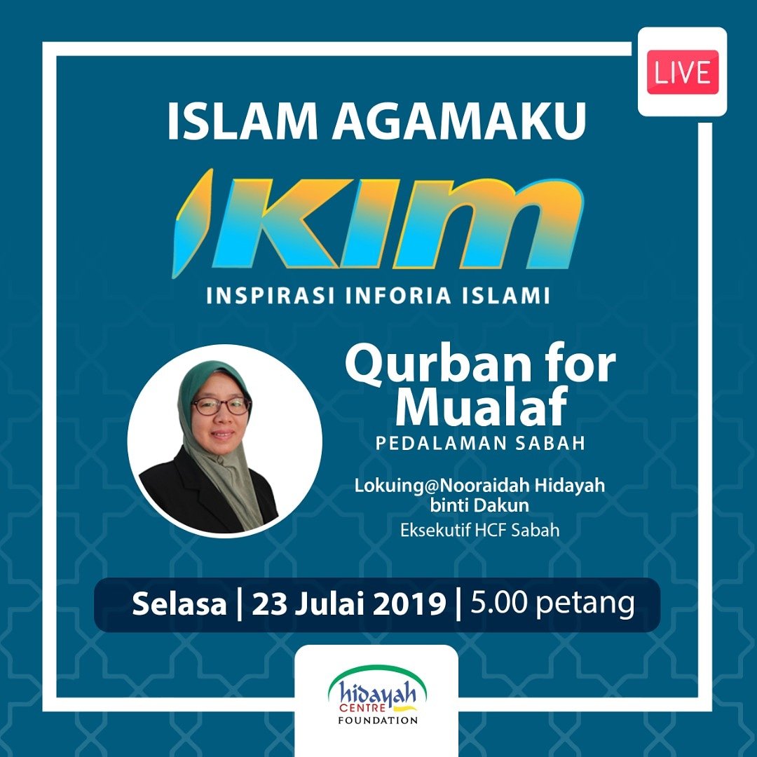 Qurban for Mualaf: Pedalaman Sabah - Hidayah Centre Foundation