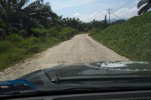 Jalan ke Kg Sumbiling Bongawan Papar