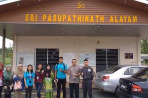 lawatan mahabbah ke kuil