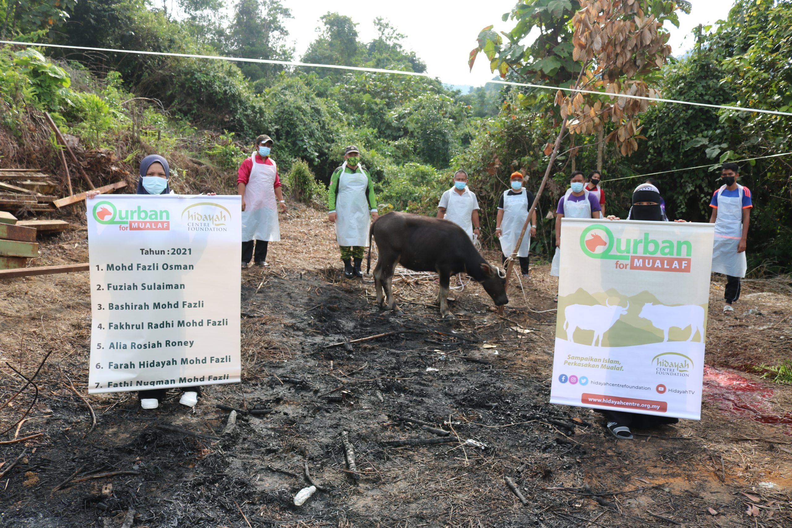 Qurban For Mualaf Kampuang Naalap Menggatal Sabah
