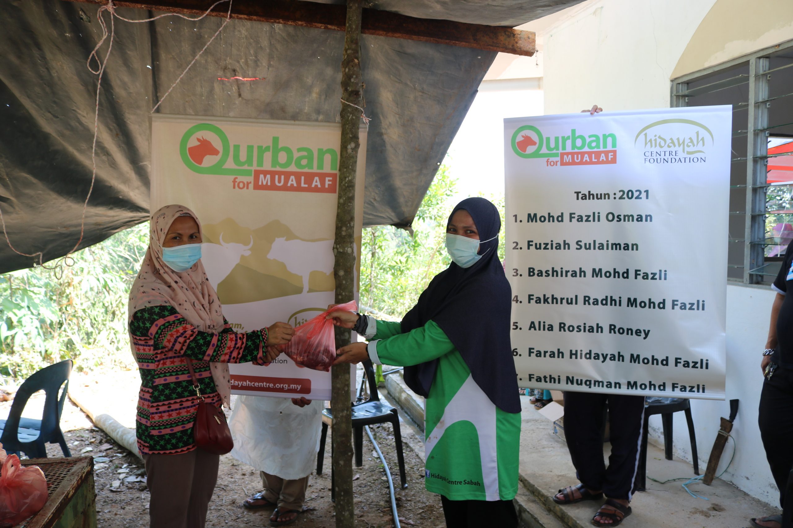 Qurban For Mualaf Kampuang Naalap Menggatal Sabah