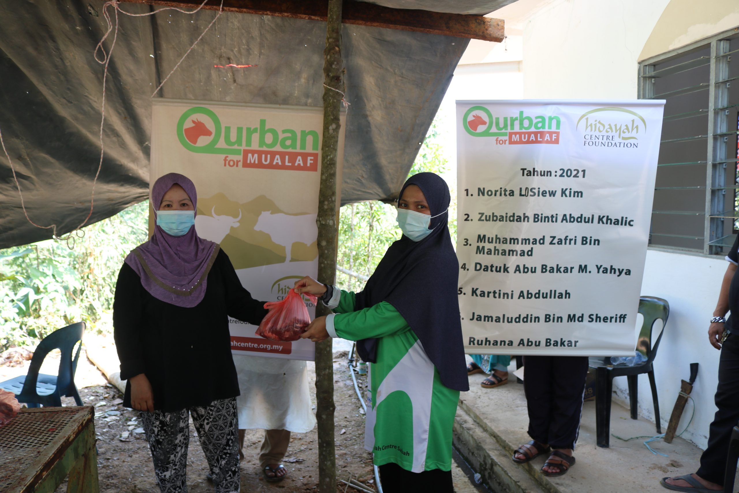 Qurban For Mualaf Kampuang Naalap Menggatal Sabah