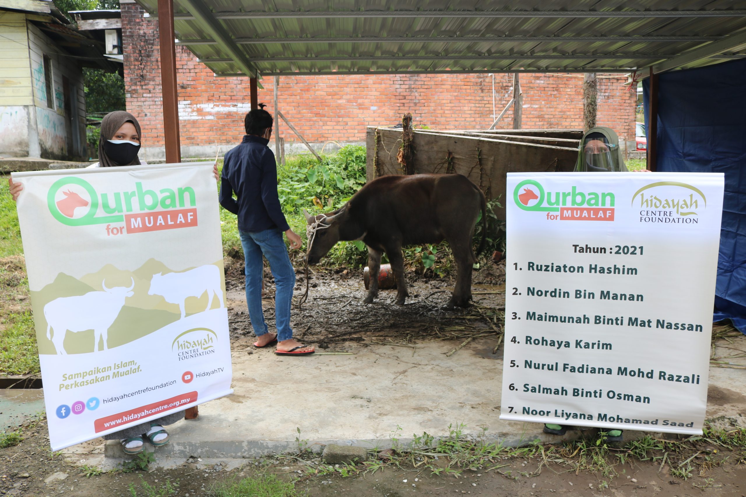QURBAN FOR MUALAF KAMPUNG KIONSOM INANAM