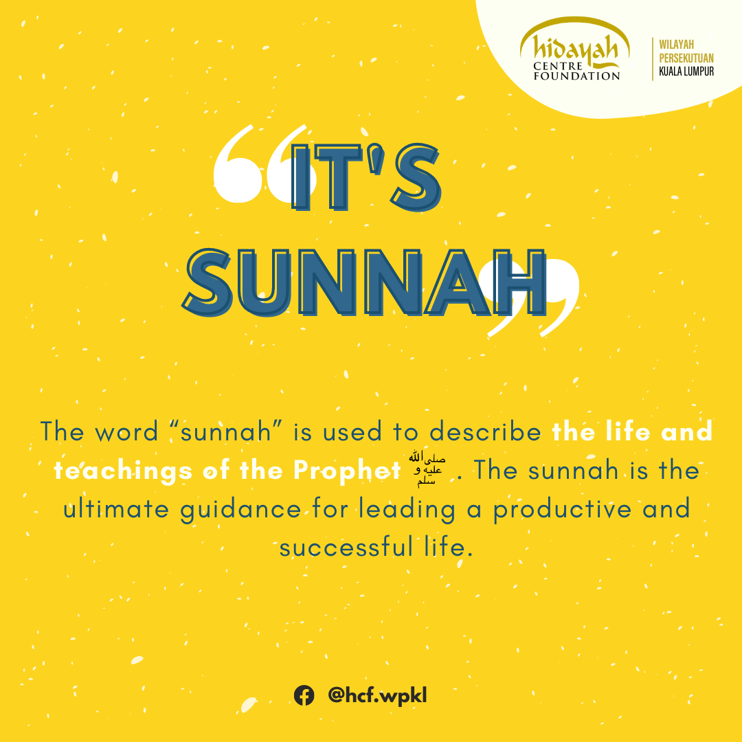 “It’s Sunnah” Campaign