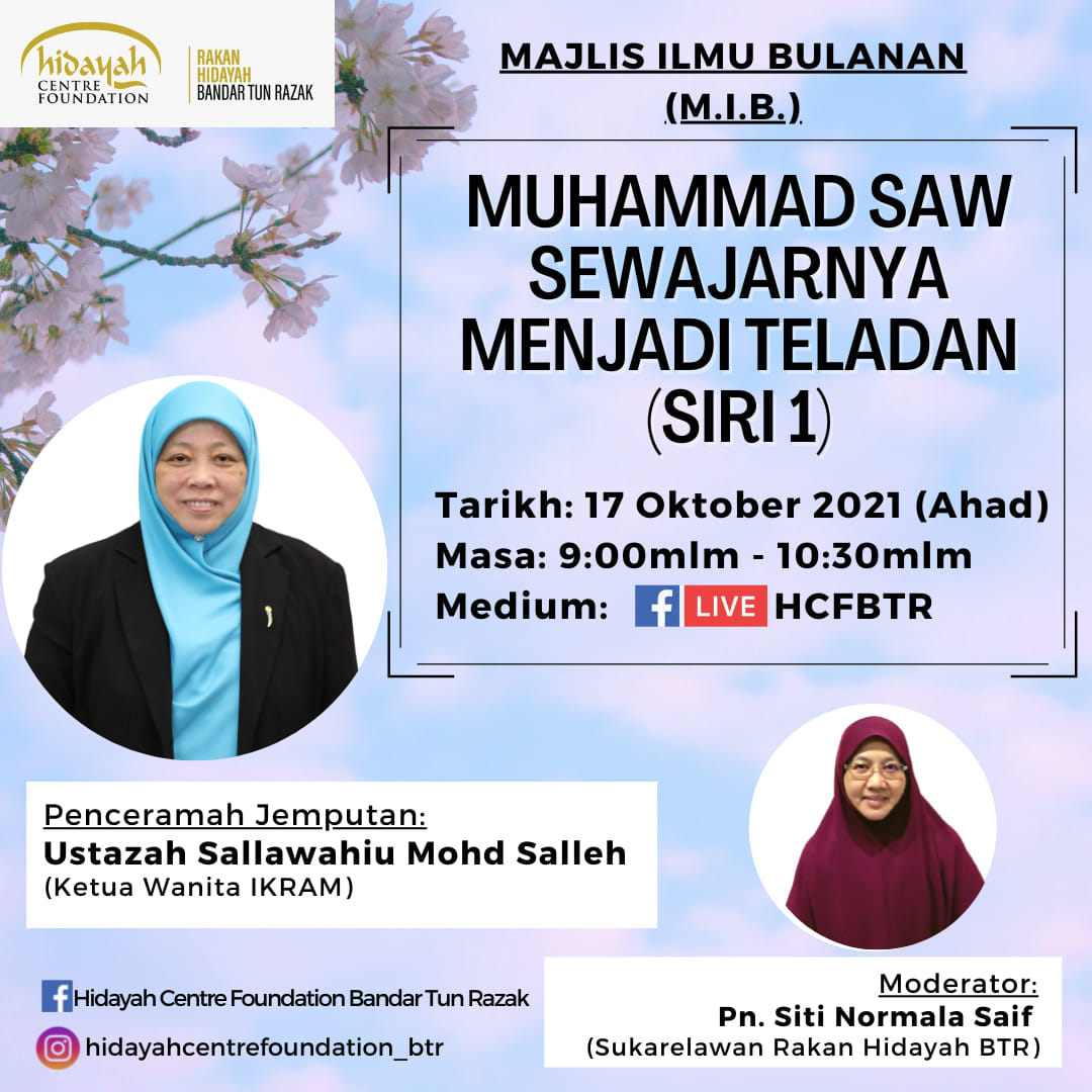 Rakan Hidayah Bandar Tun Razak, HCF Wilayah Persekutuan