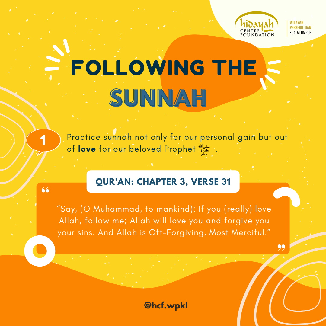 “It’s Sunnah” Campaign