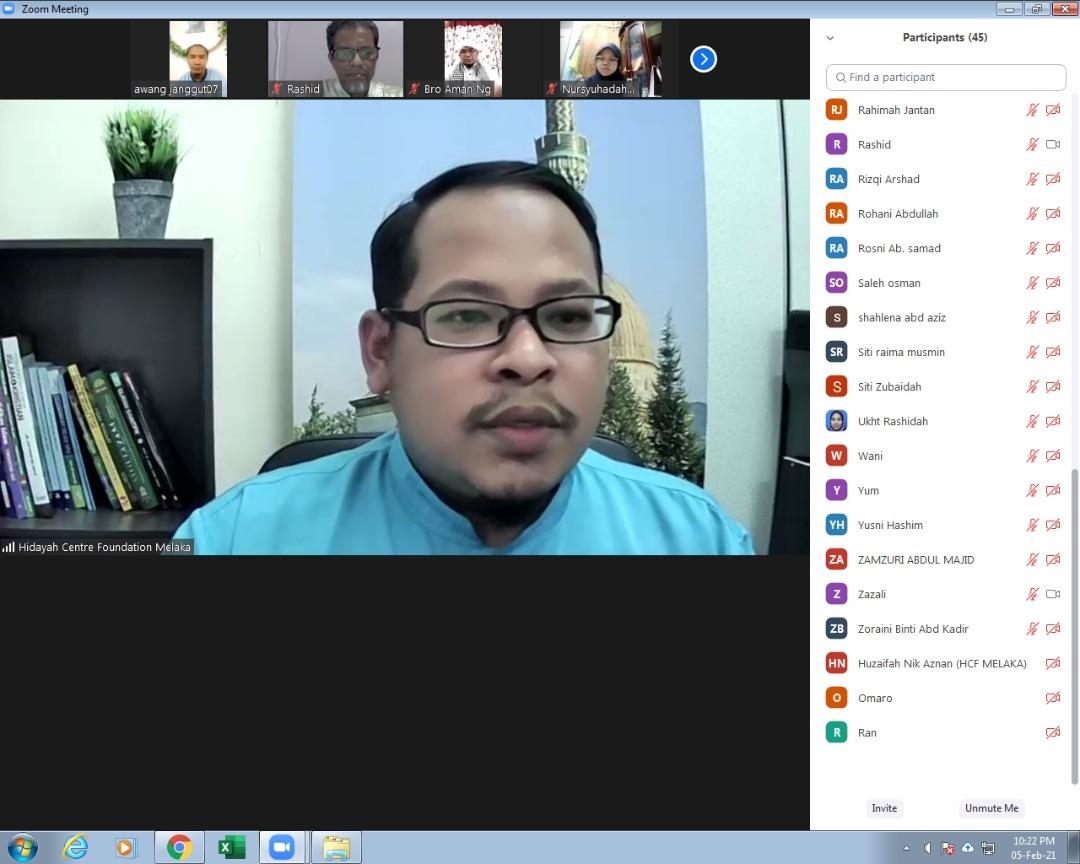 Sesi Pengenalan Rakan Hidayah