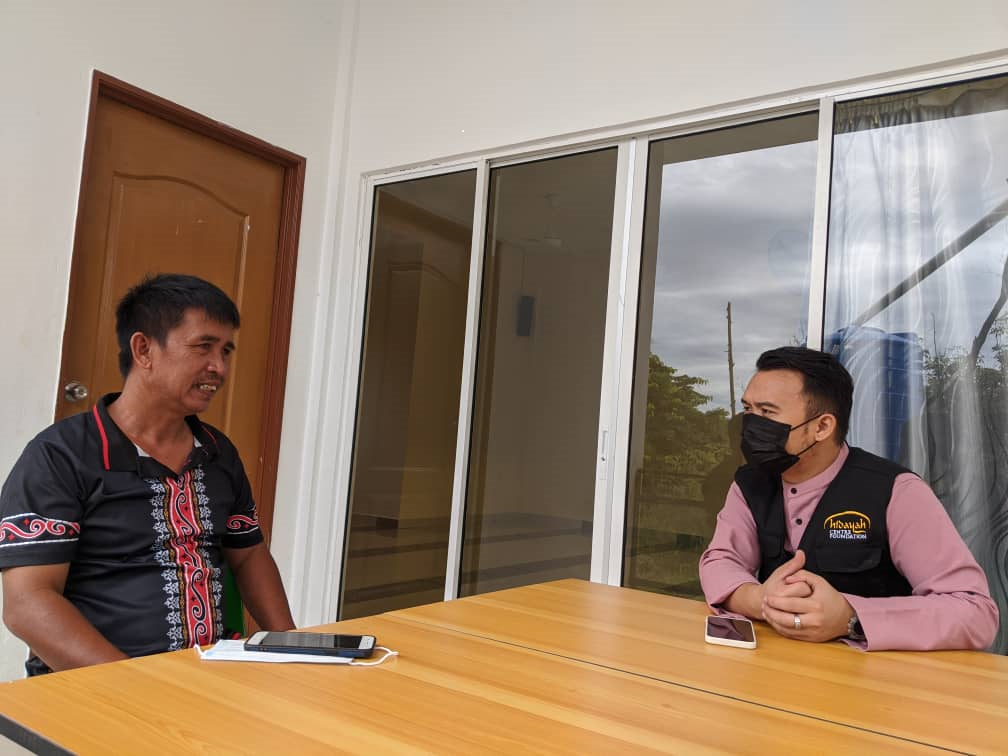 Ziarah Saudara Baru Di Kampung Nantabakan