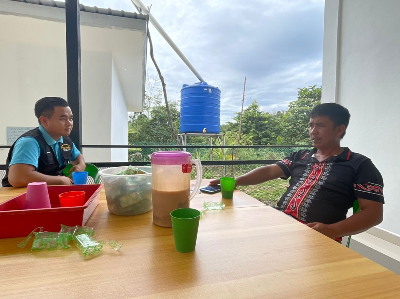Ziarah Saudara Baru Di Kampung Nantabakan