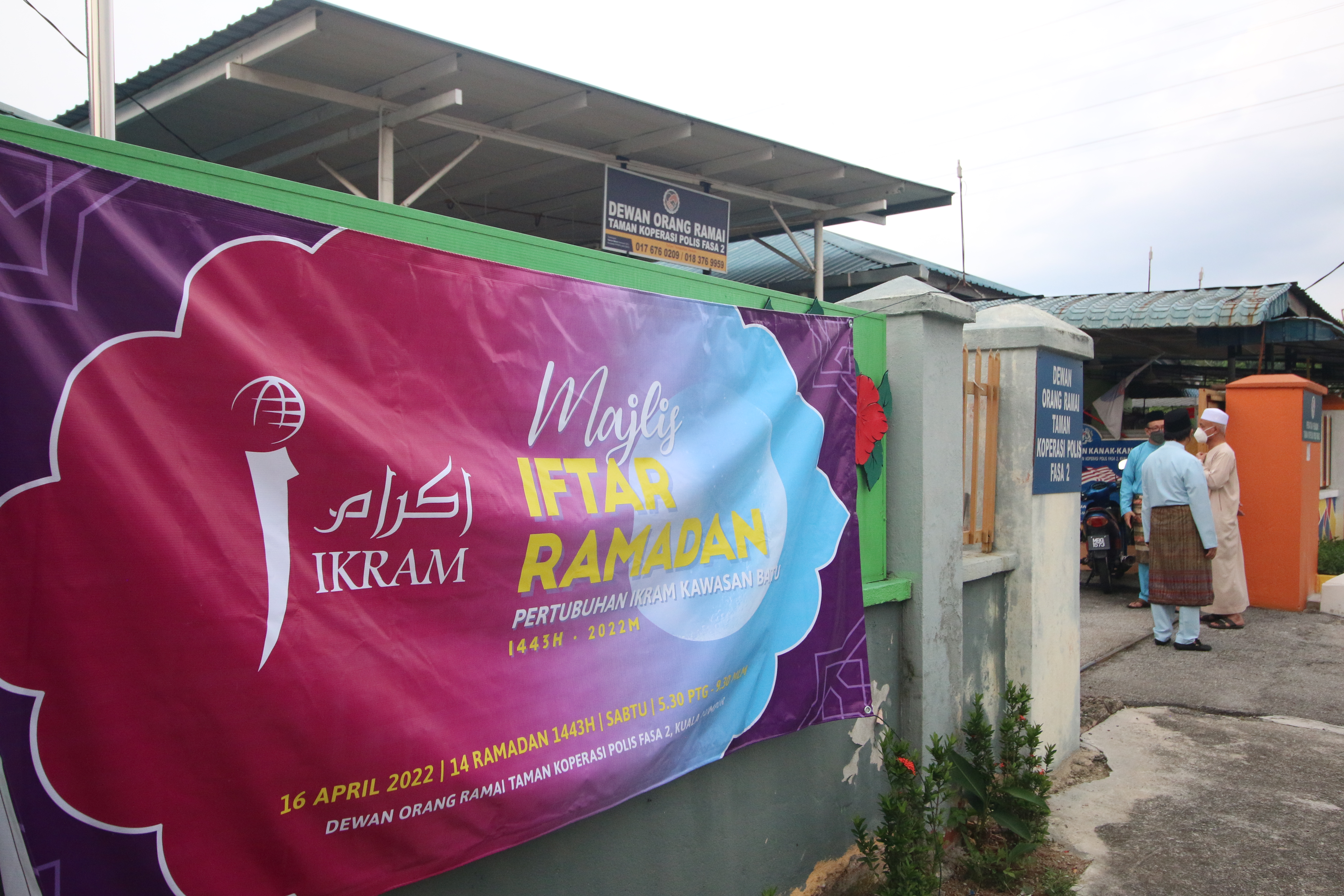 Mualaf Santunan Rakan Hidayah Batu diraikan dalam Majlis Iftar IKRAM Batu 202