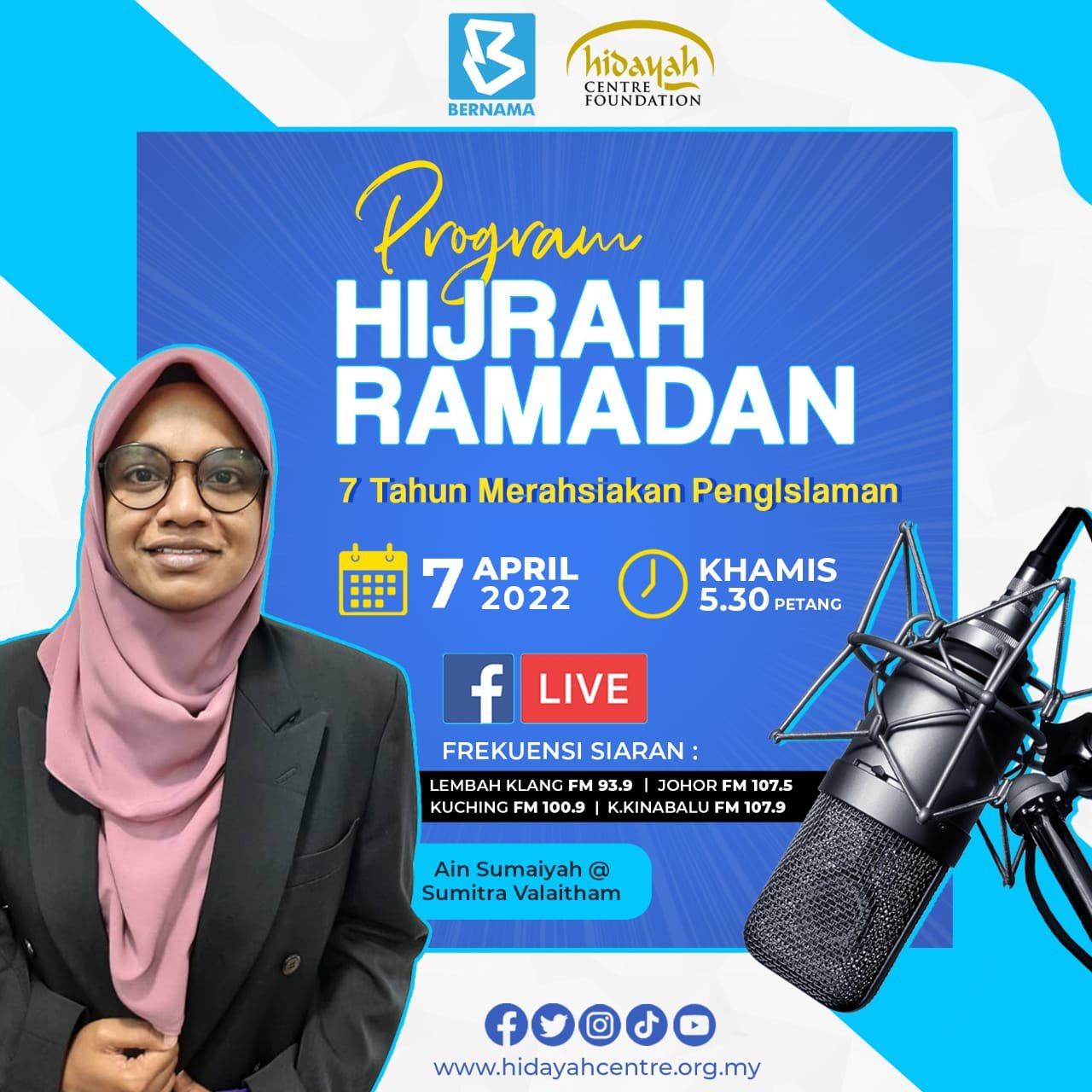 Hidayah Centre Foundation @ Radio Bernama