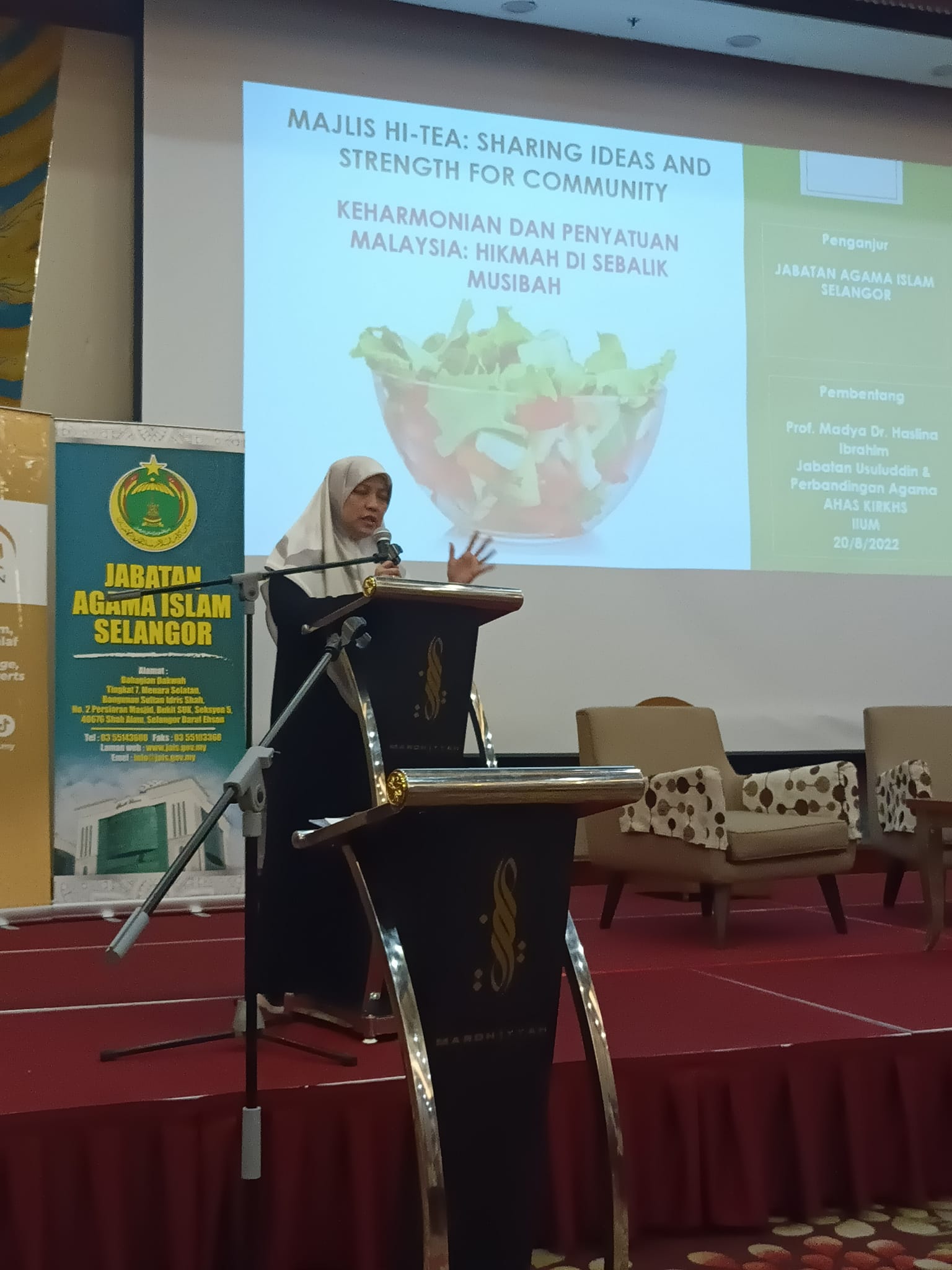 Majlis Hi-Tea Sharing Ideas and Strength for Community