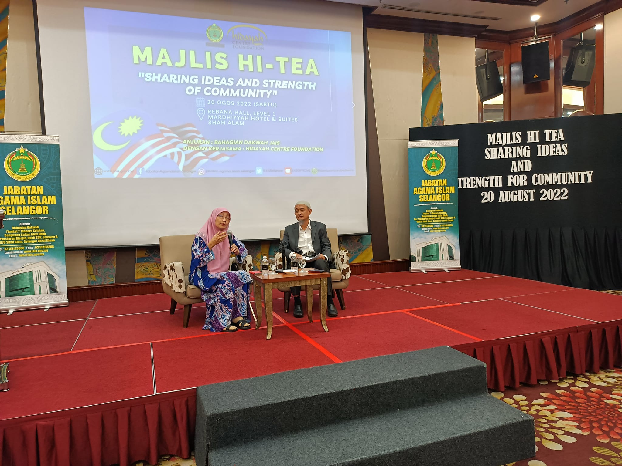 Majlis Hi-Tea Sharing Ideas and Strength for Community