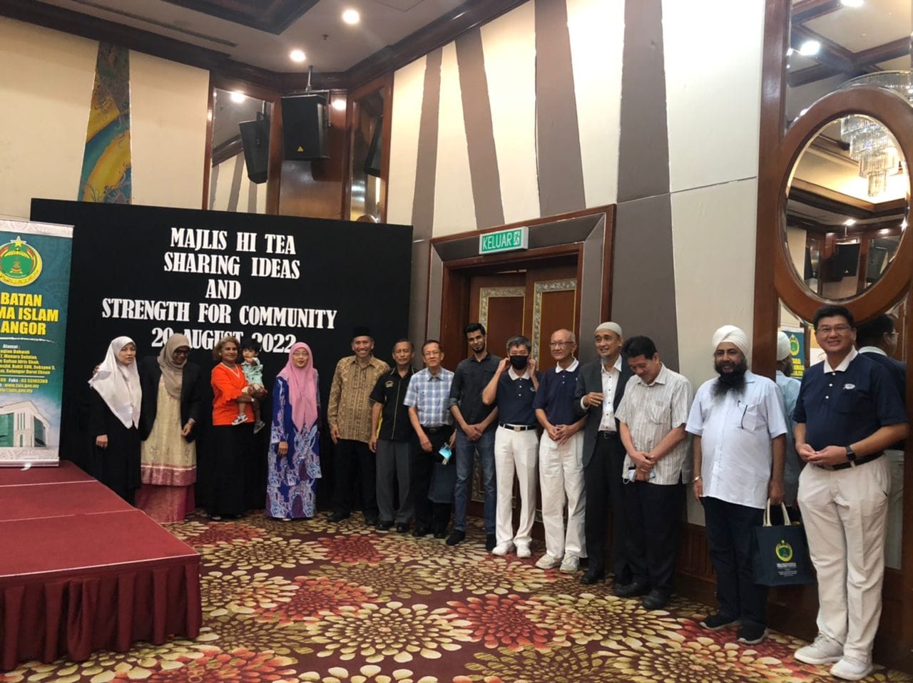 Majlis Hi-Tea Sharing Ideas and Strength for Community