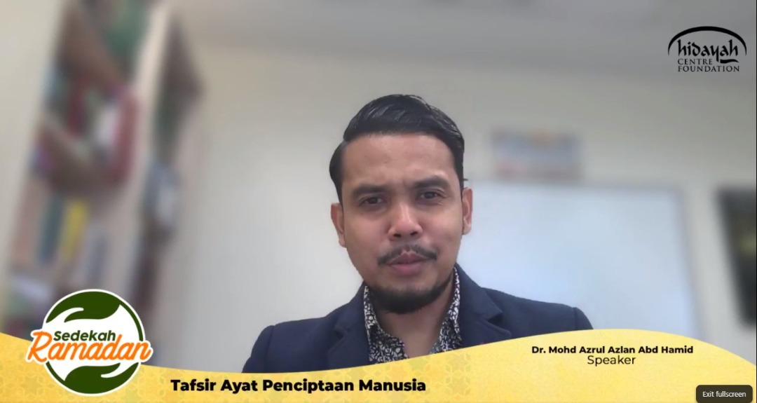 Hidayah Talk: Tafsir Ayat Penciptaan Manusia