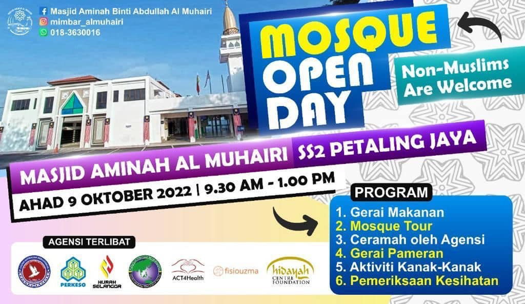 Masjid Open Day- Masjid Aminah Al-Muhairi