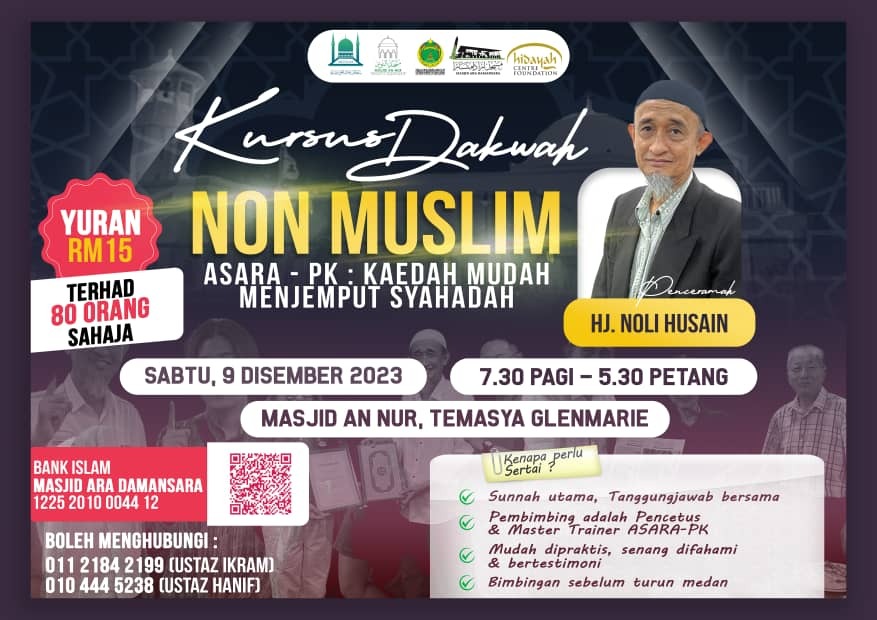 Kursus Dakwah Non Muslim ANSARA-PK